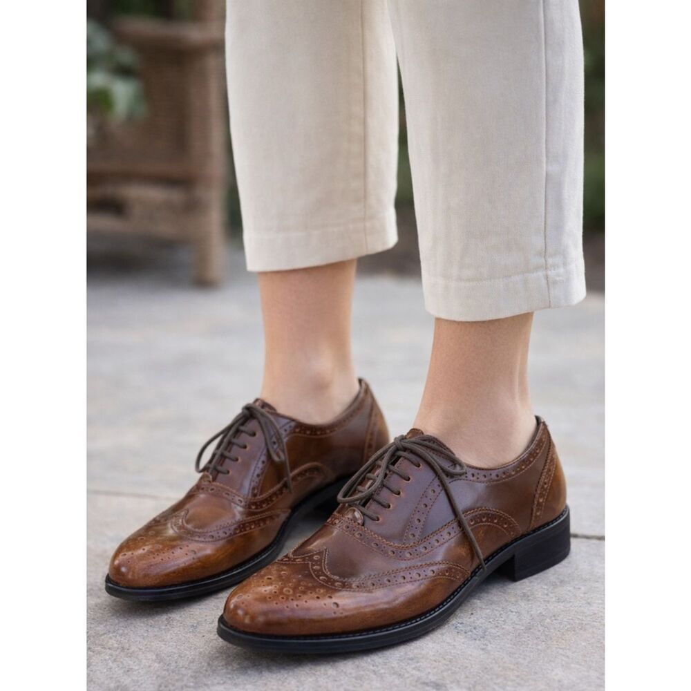 G. H. Bass & Co. Leather Wingtip Women’s  Oxfords